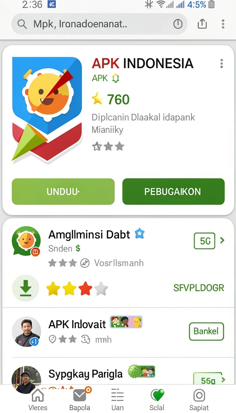 Beragam pilihan permainan menarik dalam aplikasi Download 98toto APK untuk Android.